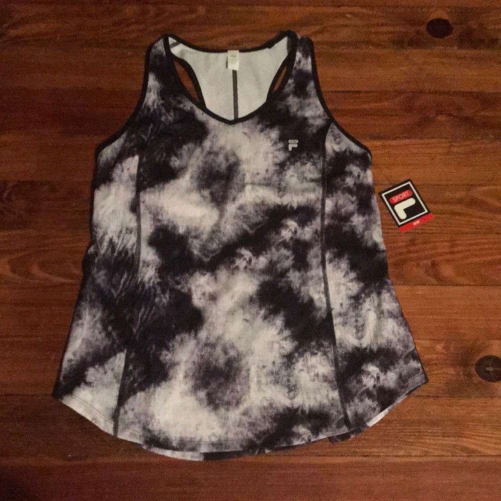 Fila tie dye athletic tank